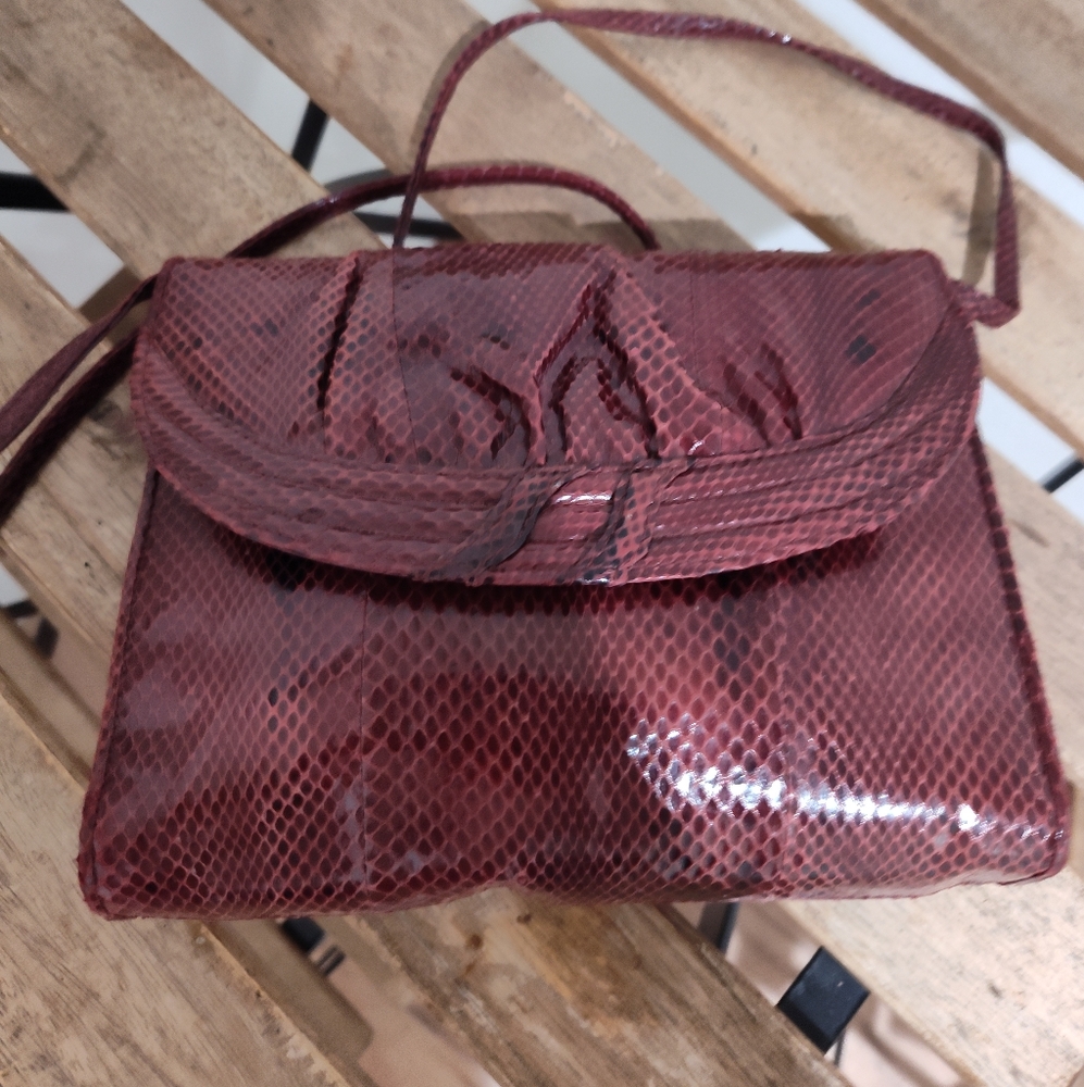 Genuine Snakeskin MARY ANN ROSENFELD